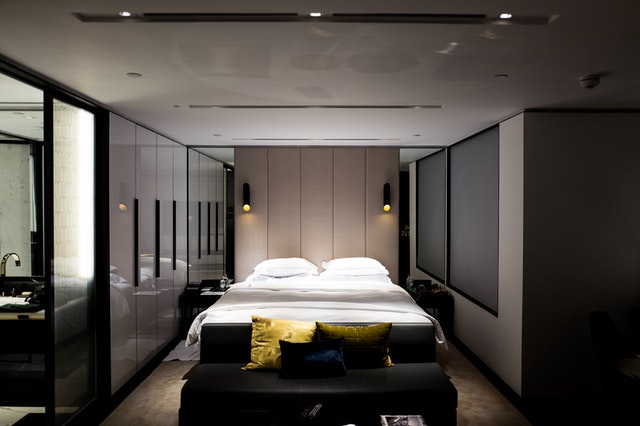 дизайн интерьера спальни 12 м кв