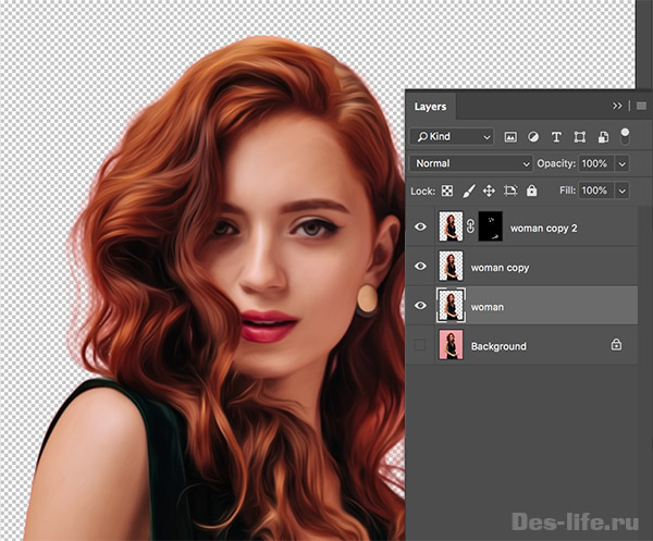 Как создать портрет в стиле дрим-арт в Photoshop и онлайн