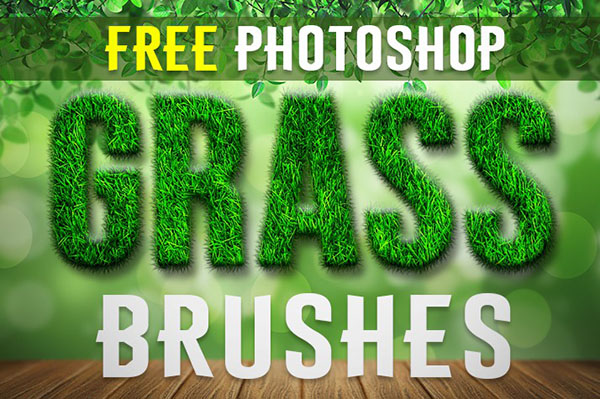 Бесплатные Photoshop кисти для рисования травы